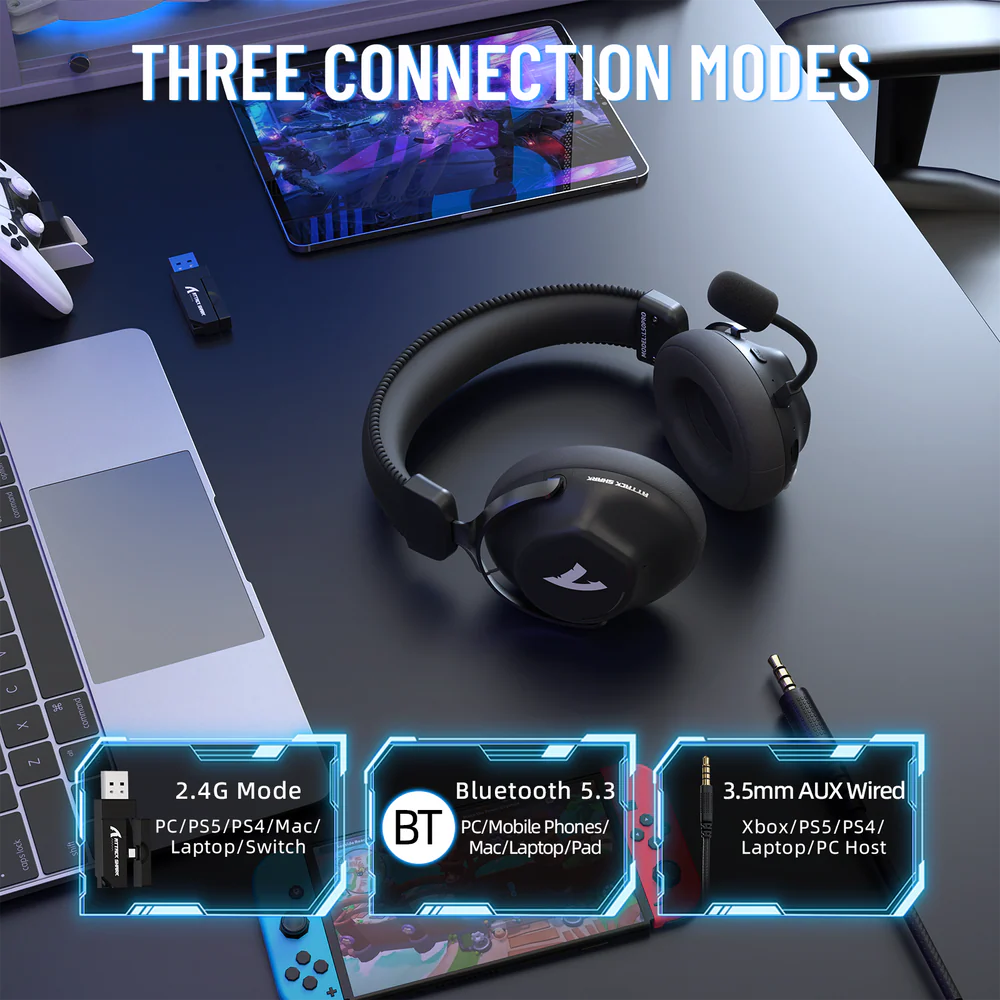Attack Shark L50 Pro Gaming Headset