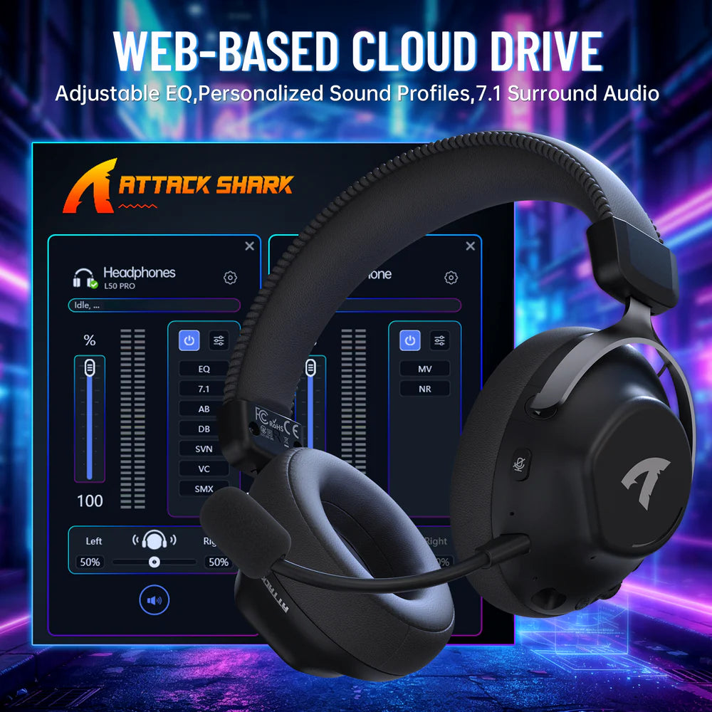 Attack Shark L50 Pro Gaming Headset
