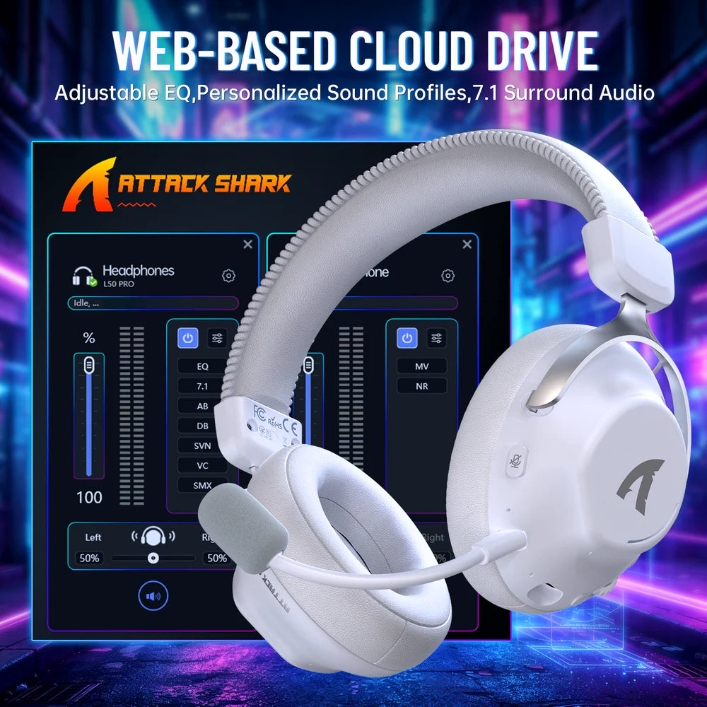 Attack Shark L50 Pro Gaming Headset