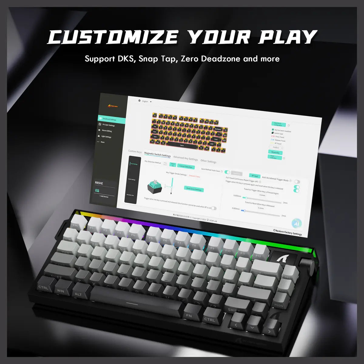 Attack Shark R85 HE  Keyboard