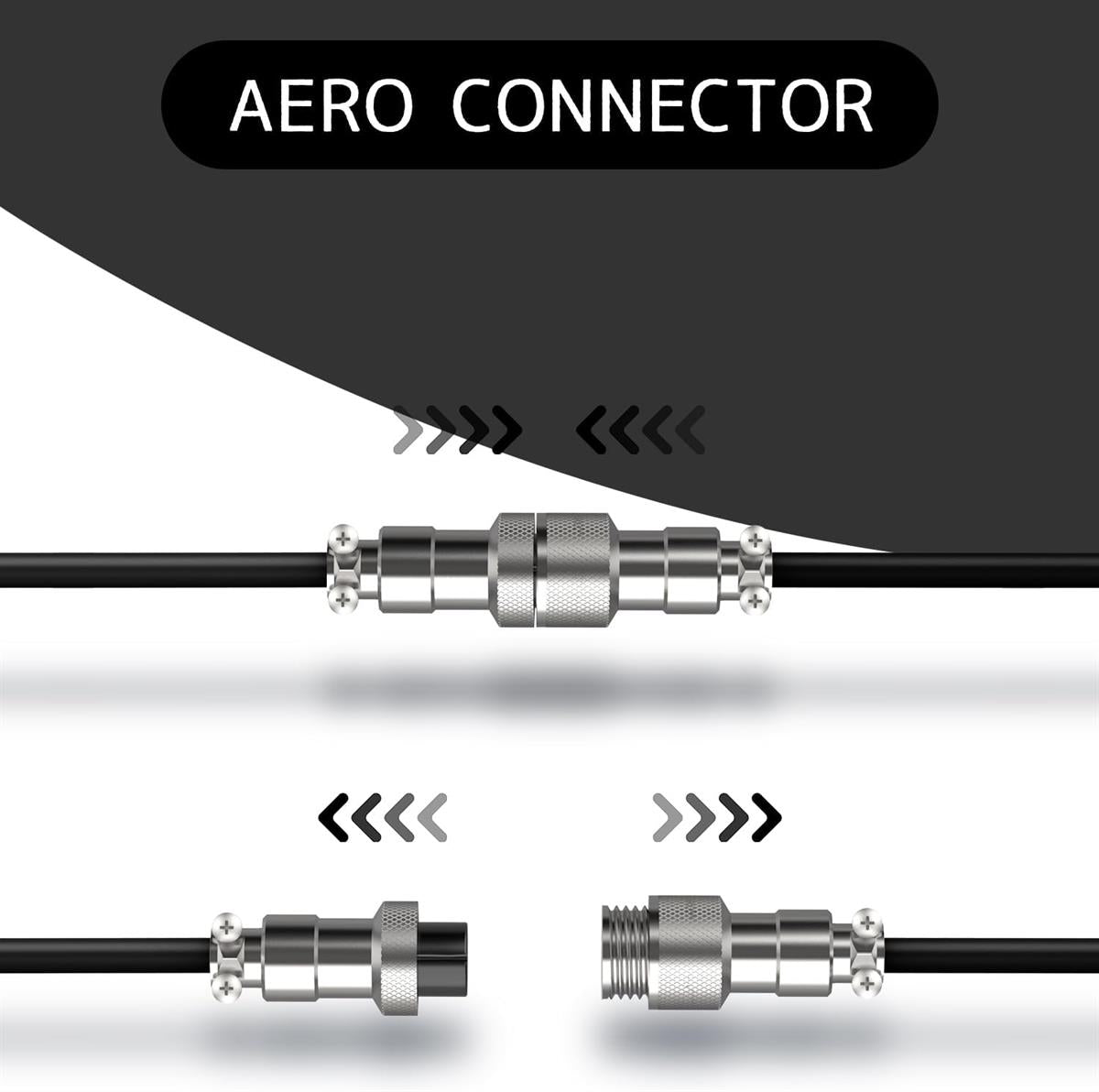 Attack Shark C01 Coiled USB-C Cable
