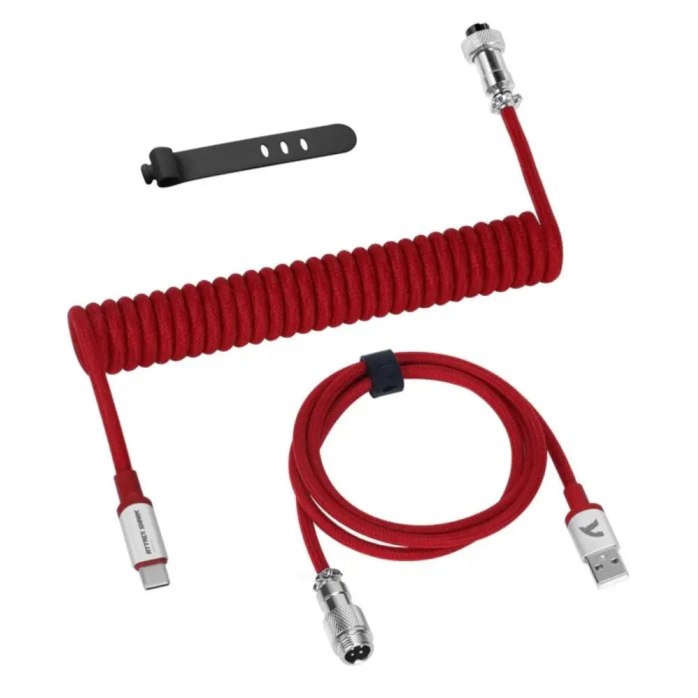 Attack Shark C01 Coiled USB-C Cable