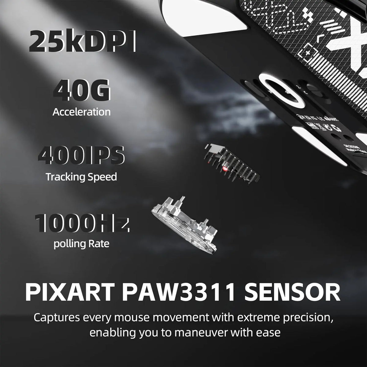 Attack Shark G3 Pro Wireless Gaming Mouse