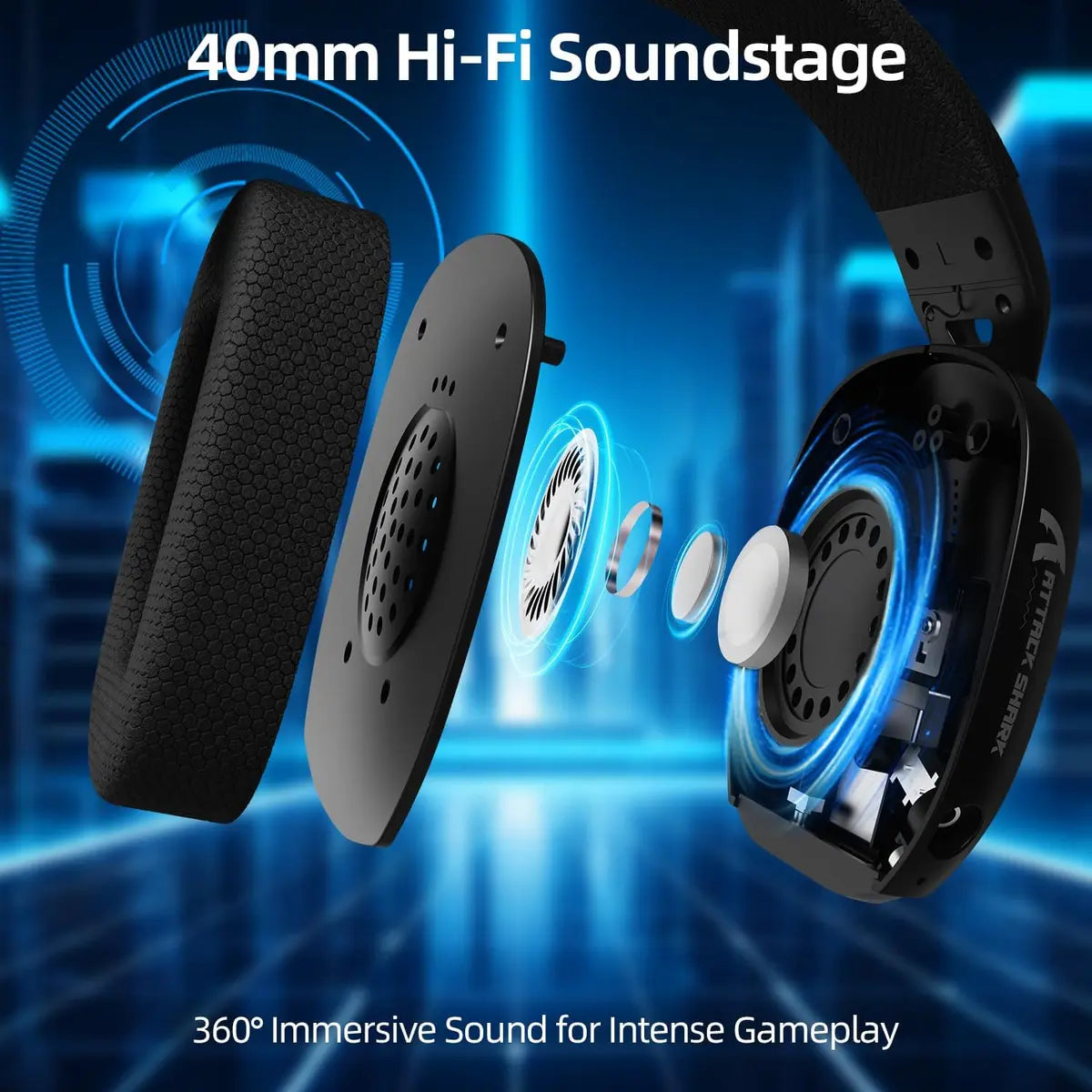 Attack Shark L80 Pro Gaming Headset