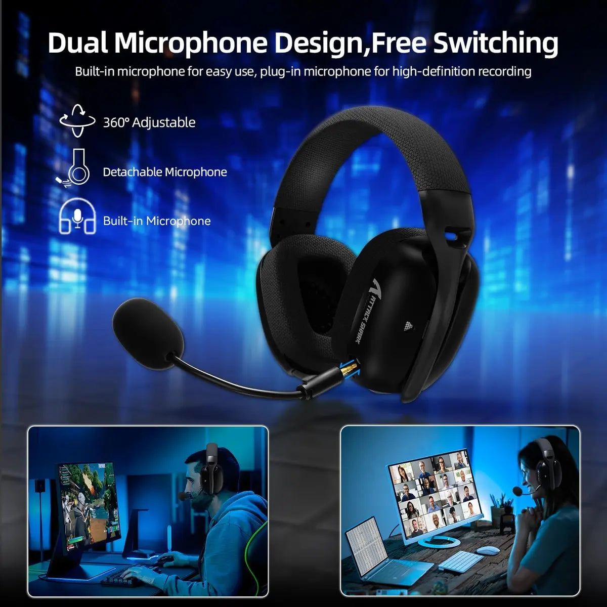 Attack Shark L80 Pro Gaming Headset