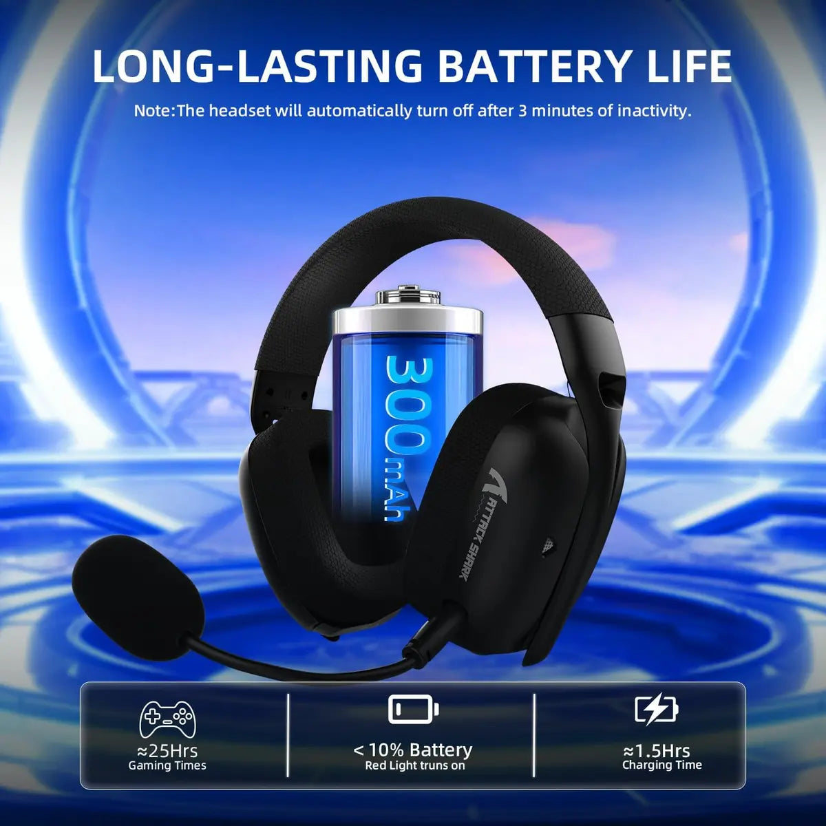 Attack Shark L80 Pro Gaming Headset