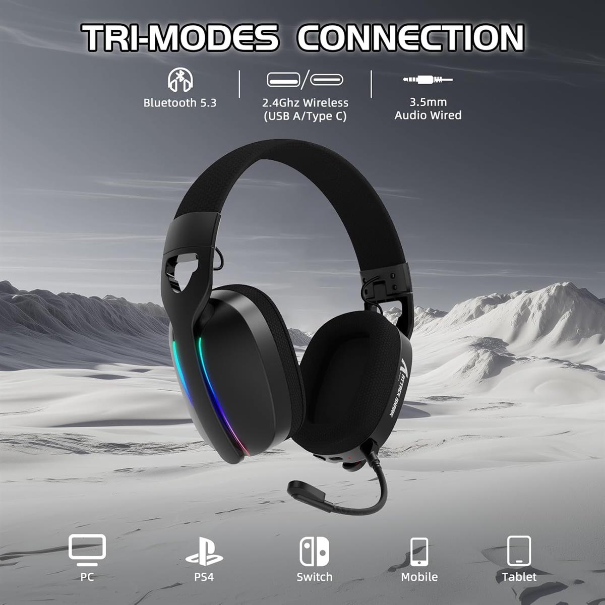 Attack Shark L90 Gaming Headset