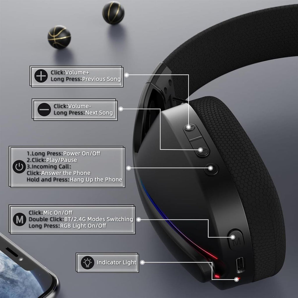 Attack Shark L90 Gaming Headset