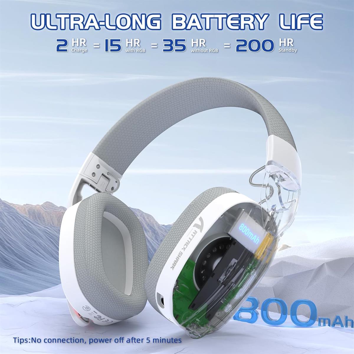 Attack Shark L90 Gaming Headset