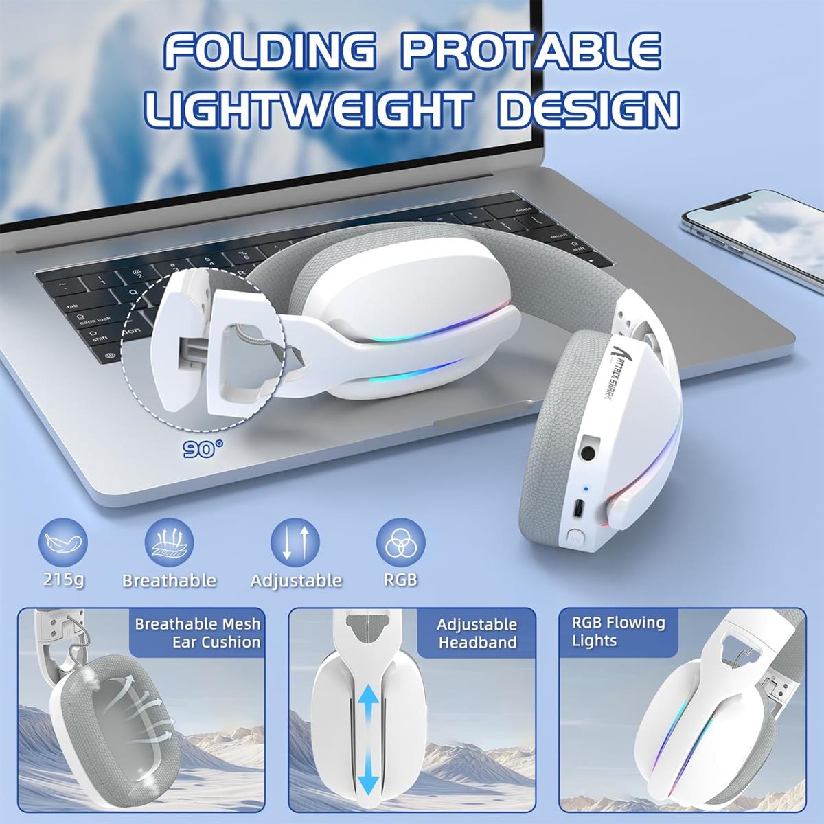 Attack Shark L90 Gaming Headset