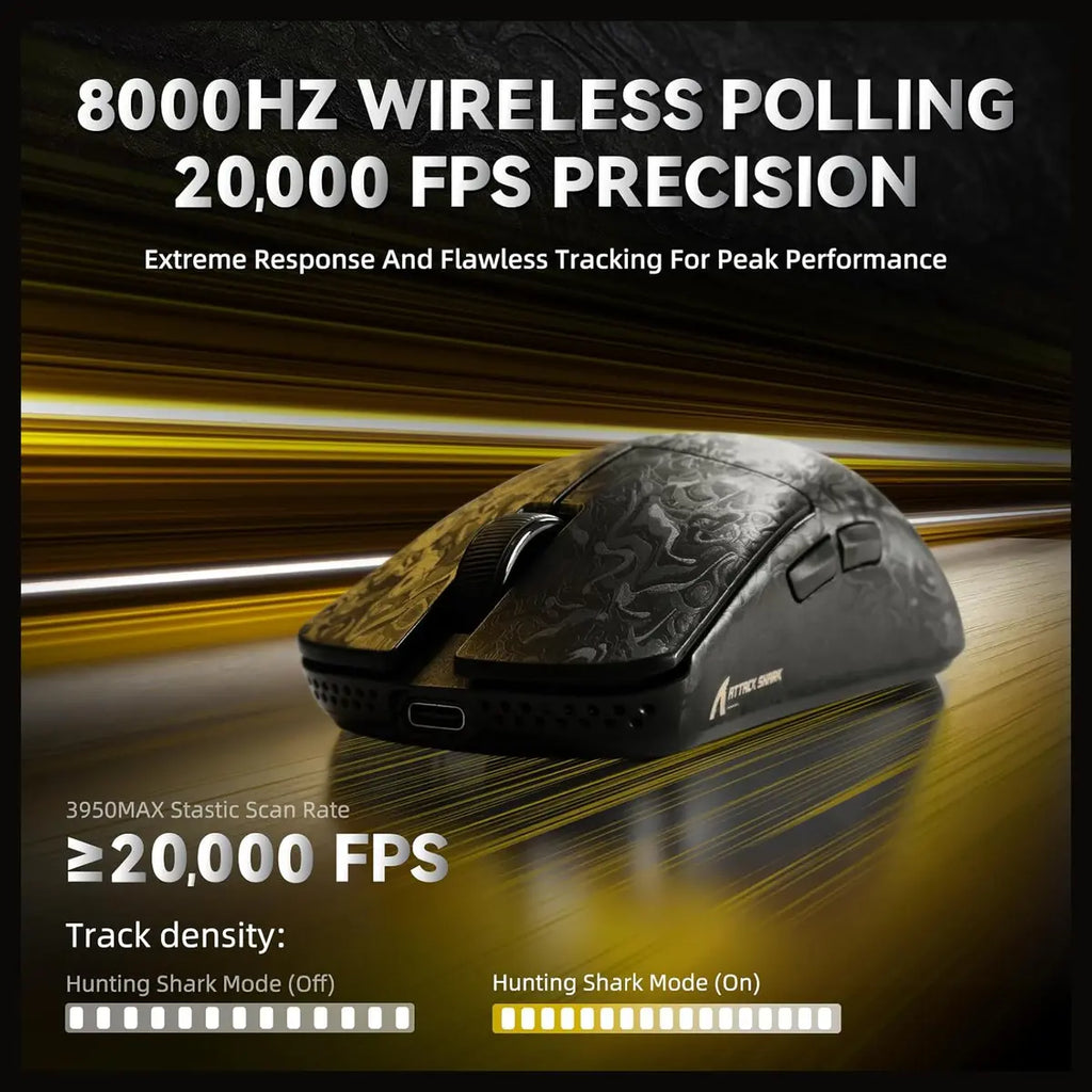 Attack Shark R11 Ultra Wireless Gaming Mouse