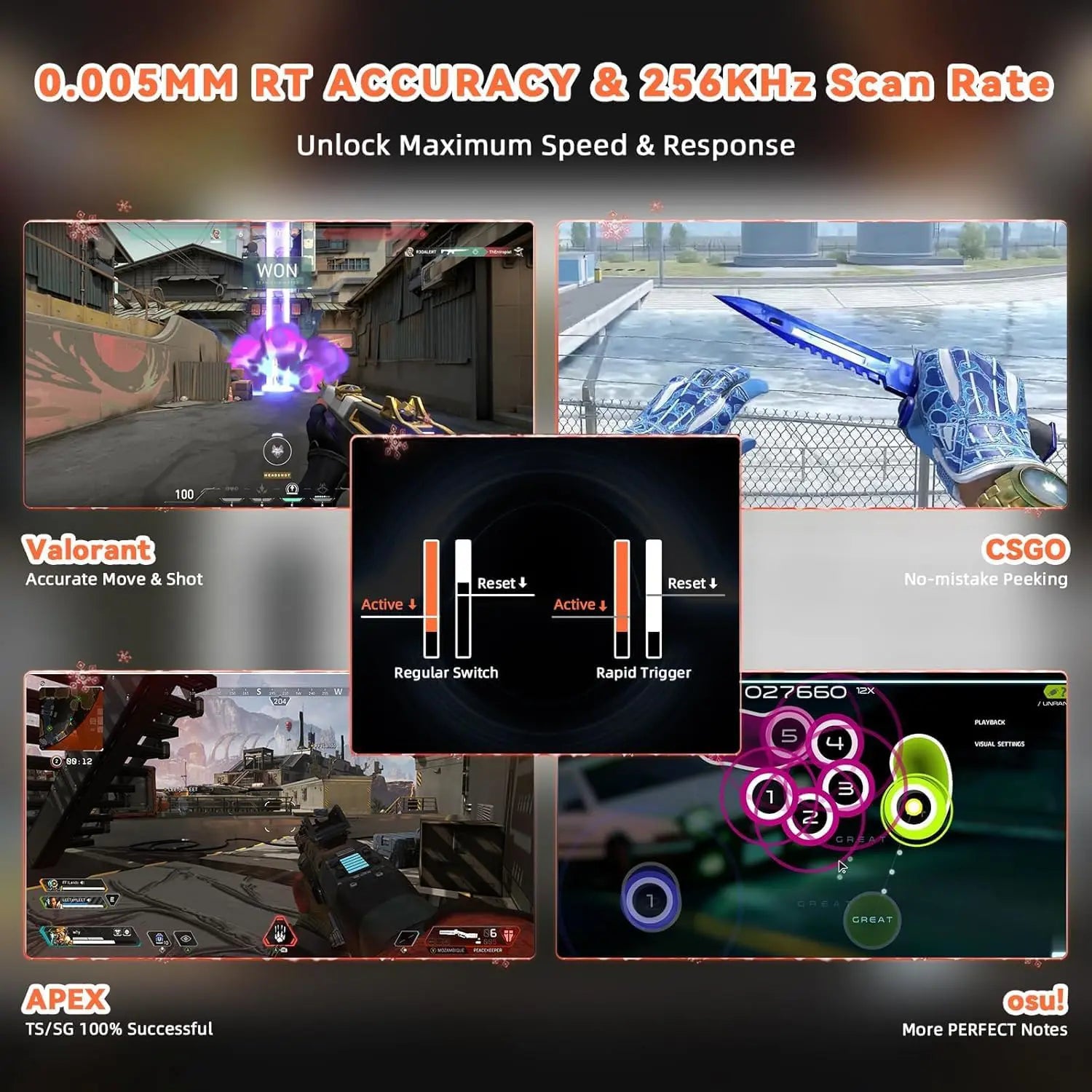 Attack Shark Attack Shark R82 HE  Gaming Keyboard