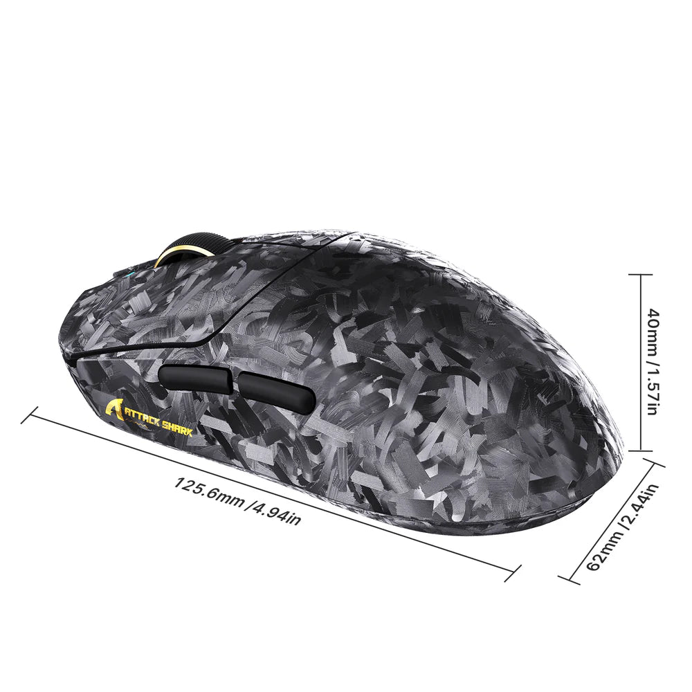 Attack Shark RS3 Ultra Black Mouse