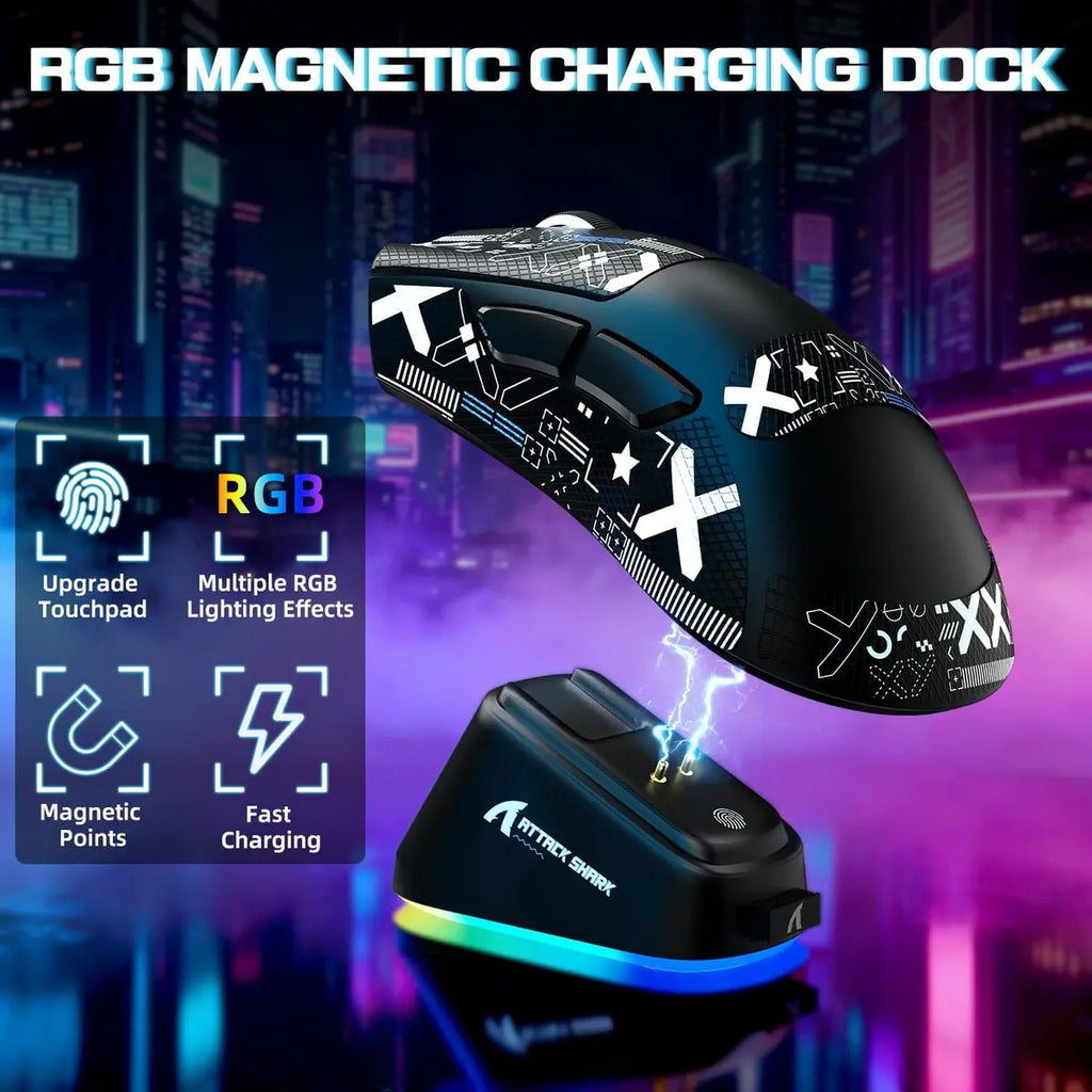 Attack Shark V3 Pro Wireless Gaming Mouse