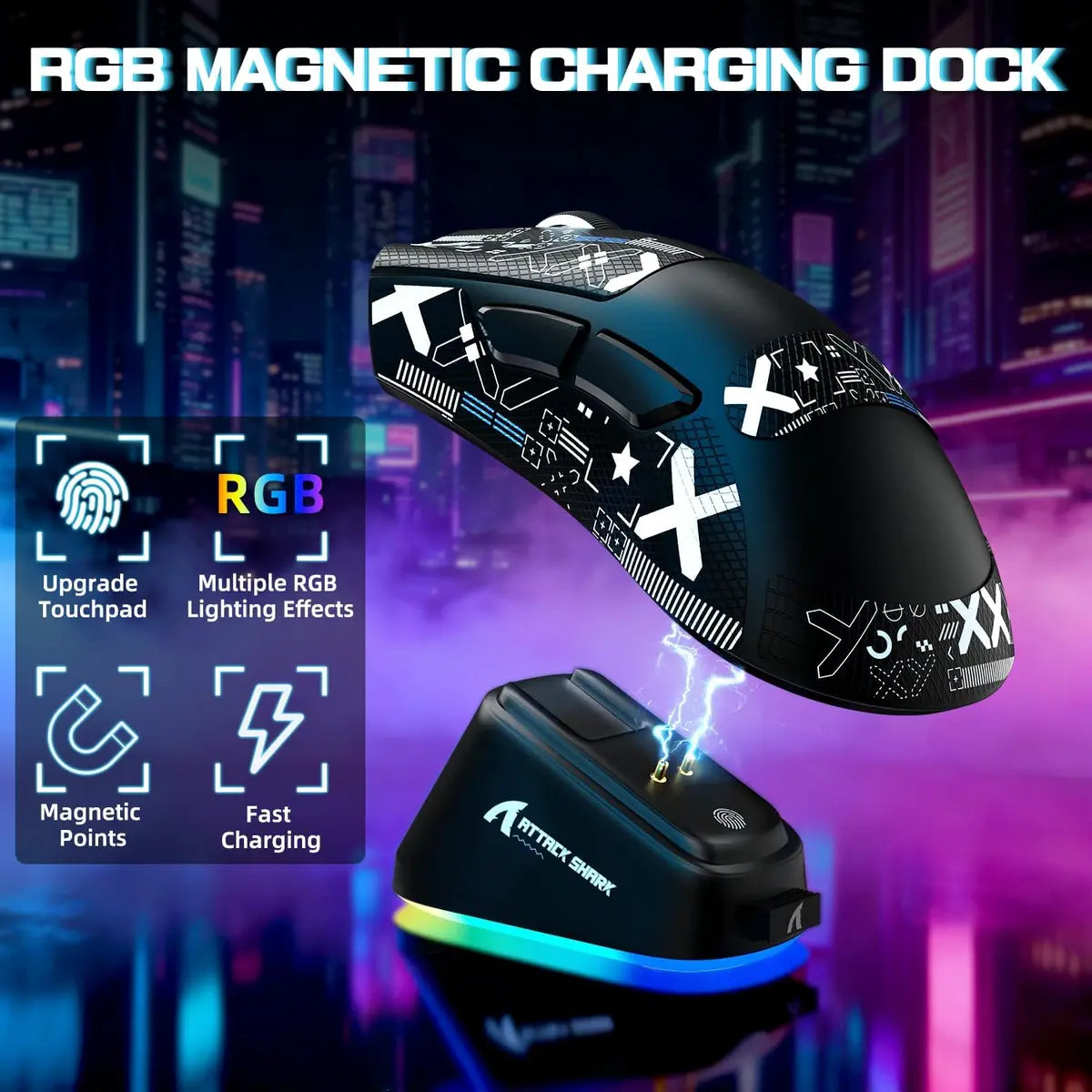 Attack Shark V3 Pro Wireless Gaming Mouse