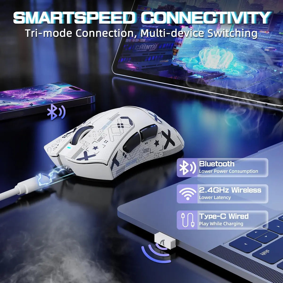 Attack Shark V3 Pro Wireless Gaming Mouse