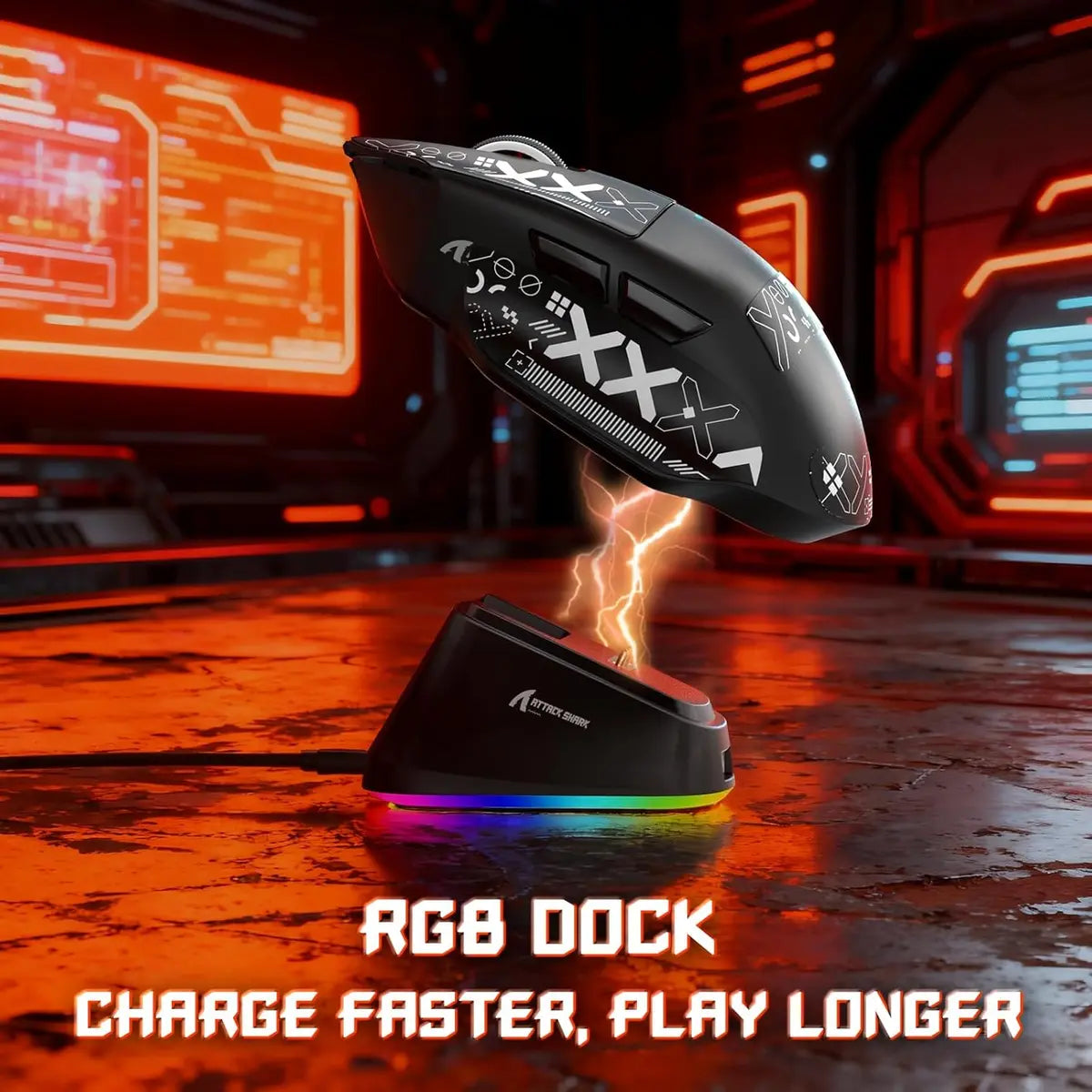 Attack Shark V6 Wireless Gaming Mouse