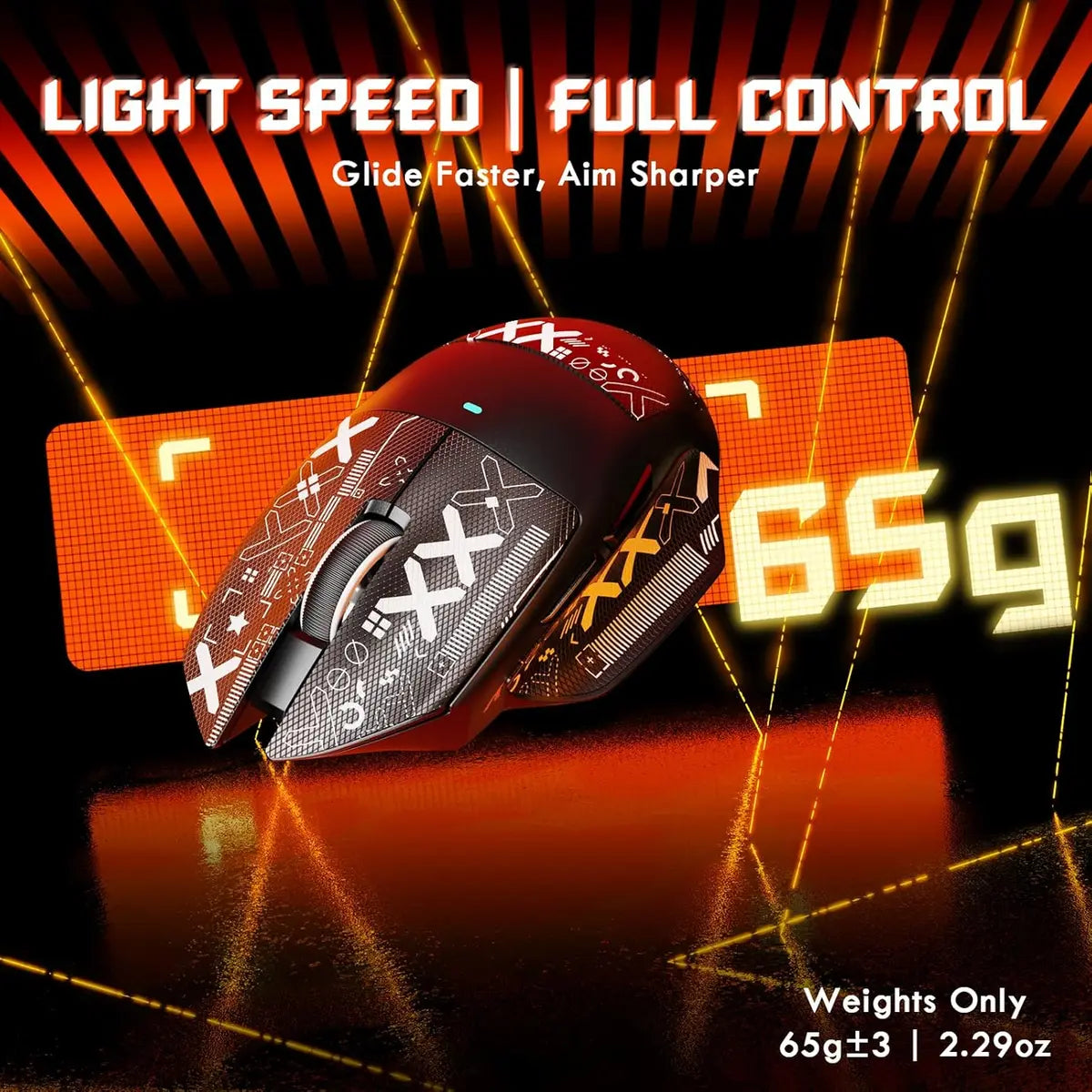 Attack Shark V6 Wireless Gaming Mouse