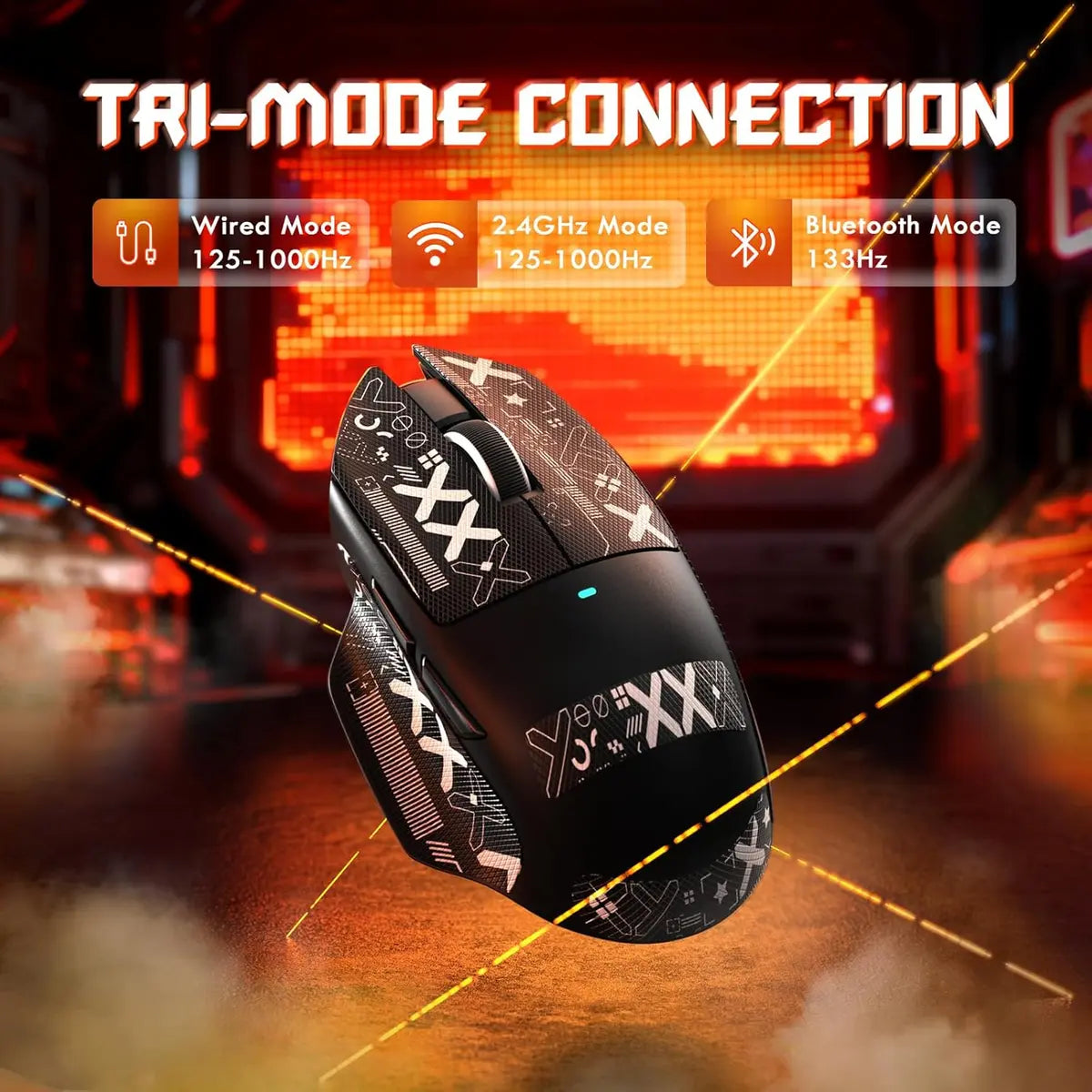 Attack Shark V6 Wireless Gaming Mouse
