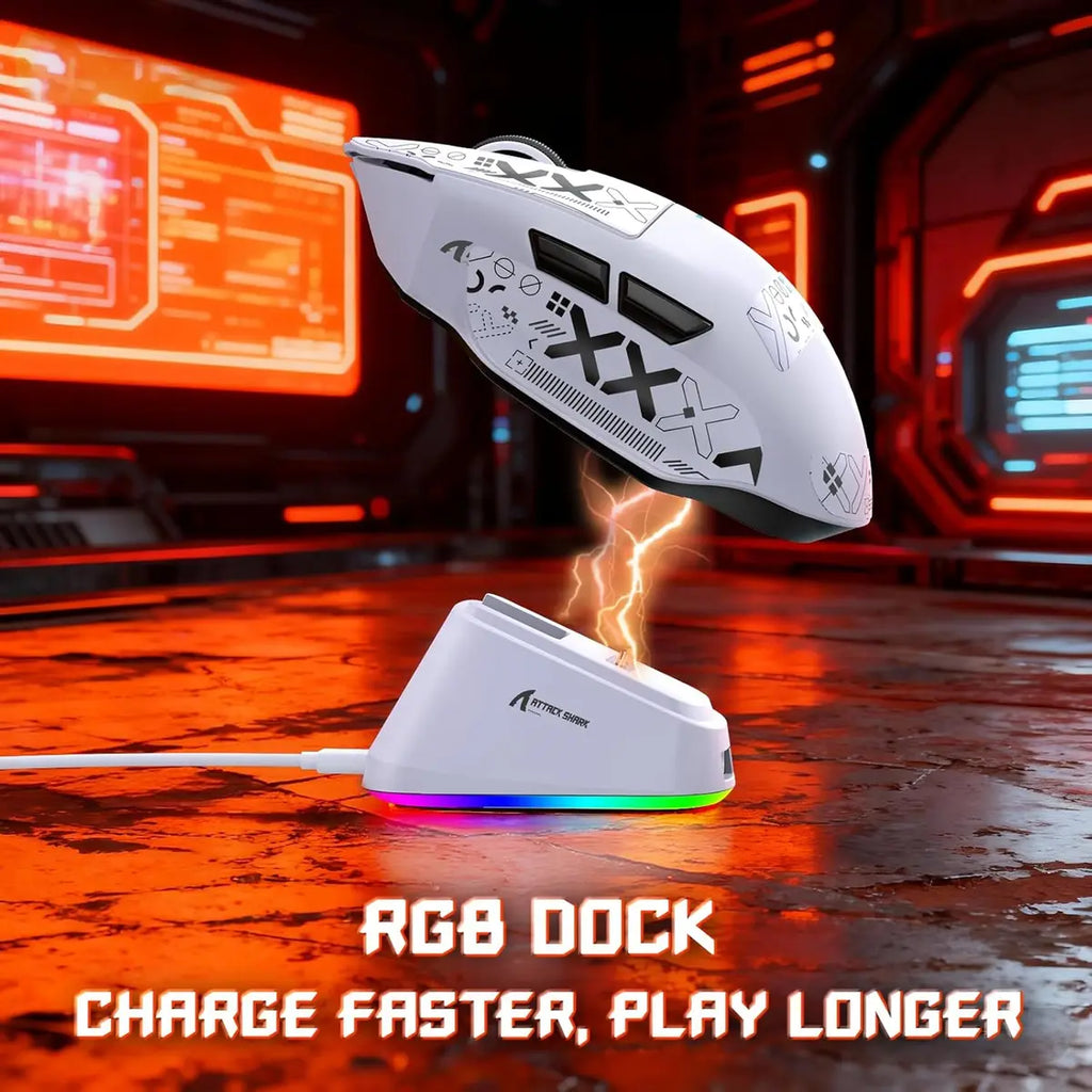 Attack Shark V6 Wireless Gaming Mouse