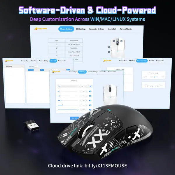 Attack Shark X11 SE Wireless Gaming Mouse