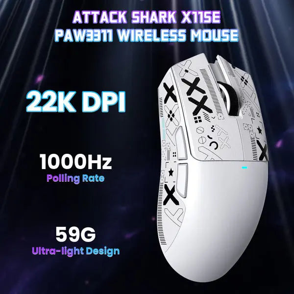 Attack Shark X11 SE Wireless Gaming Mouse