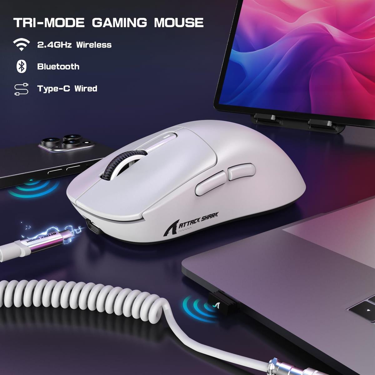 Attack Shark X3 Max Wireless Gaming Mouse