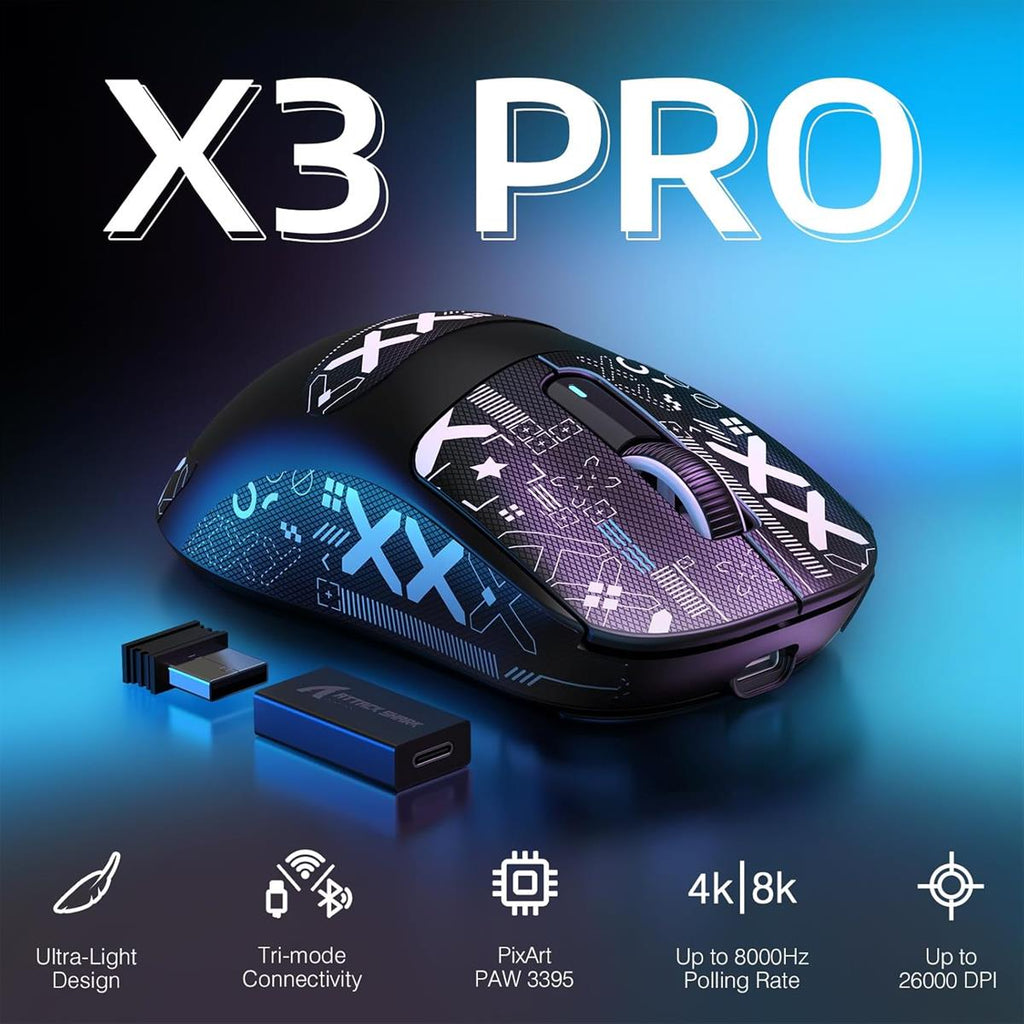 Attack Shark X3 Pro Wireless Gaming Mouse