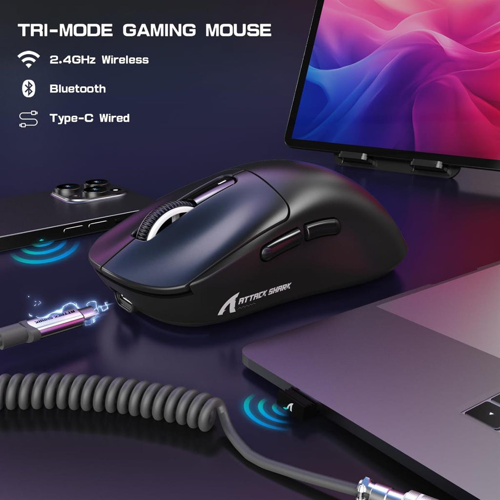 Attack Shark X3 Max Wireless Gaming Mouse