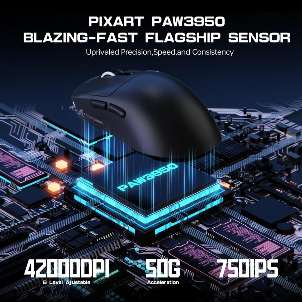 Attack Shark X3 Max Wireless Gaming Mouse