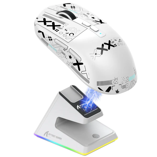 Attack Shark Attack Shark X6 White Mouse