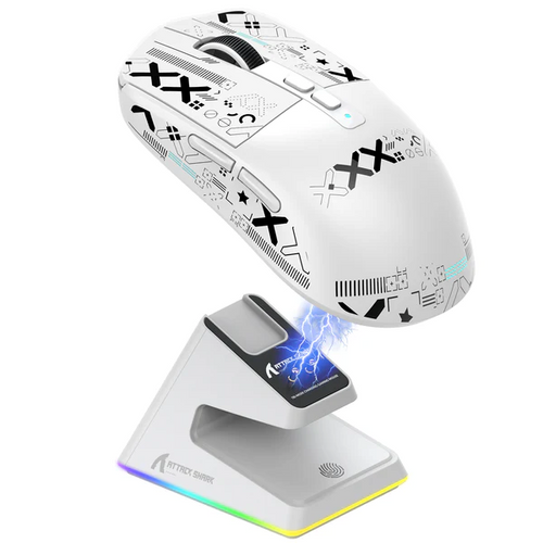Attack Shark Attack Shark X6 White Mouse