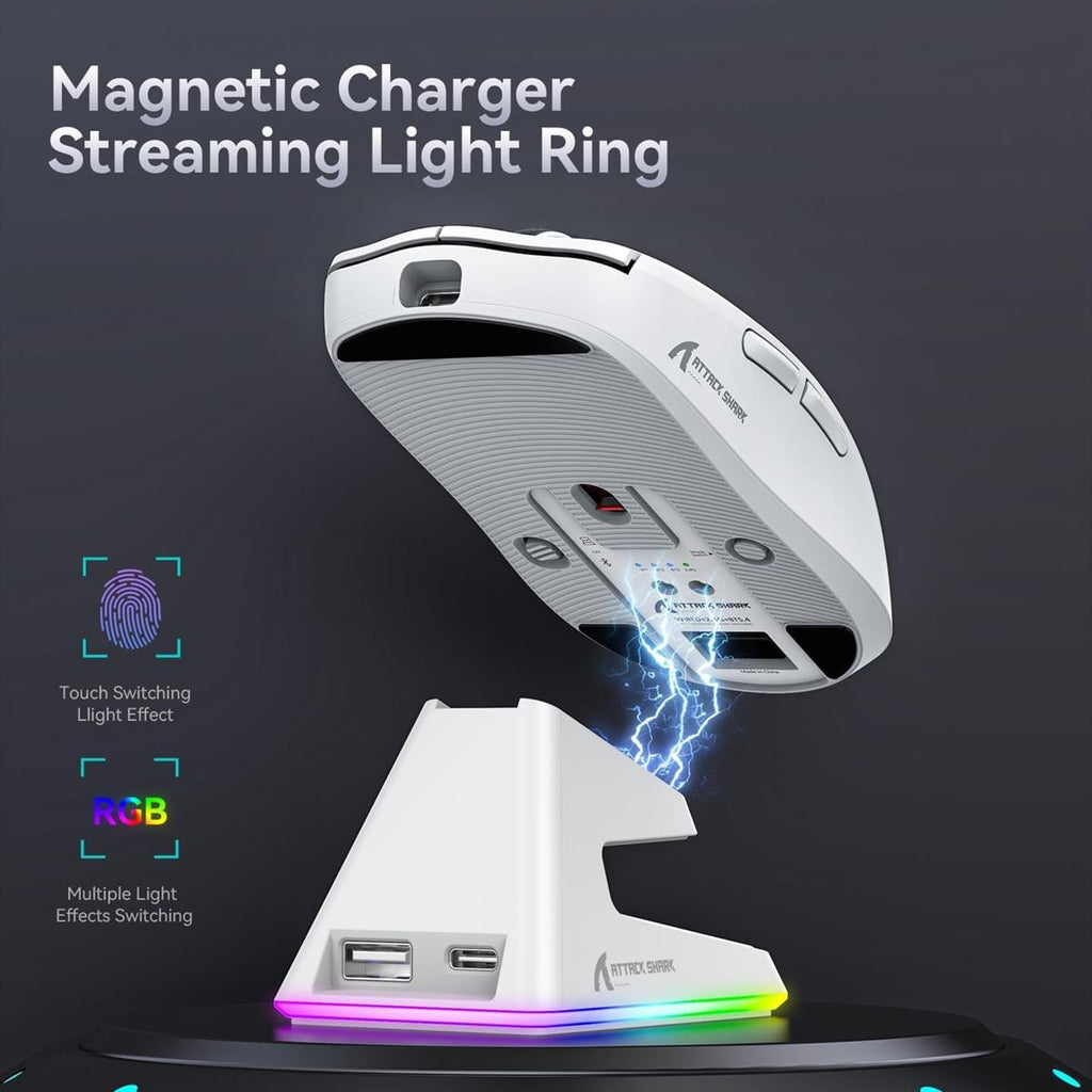Attack Shark Attack Shark X6 White Mouse