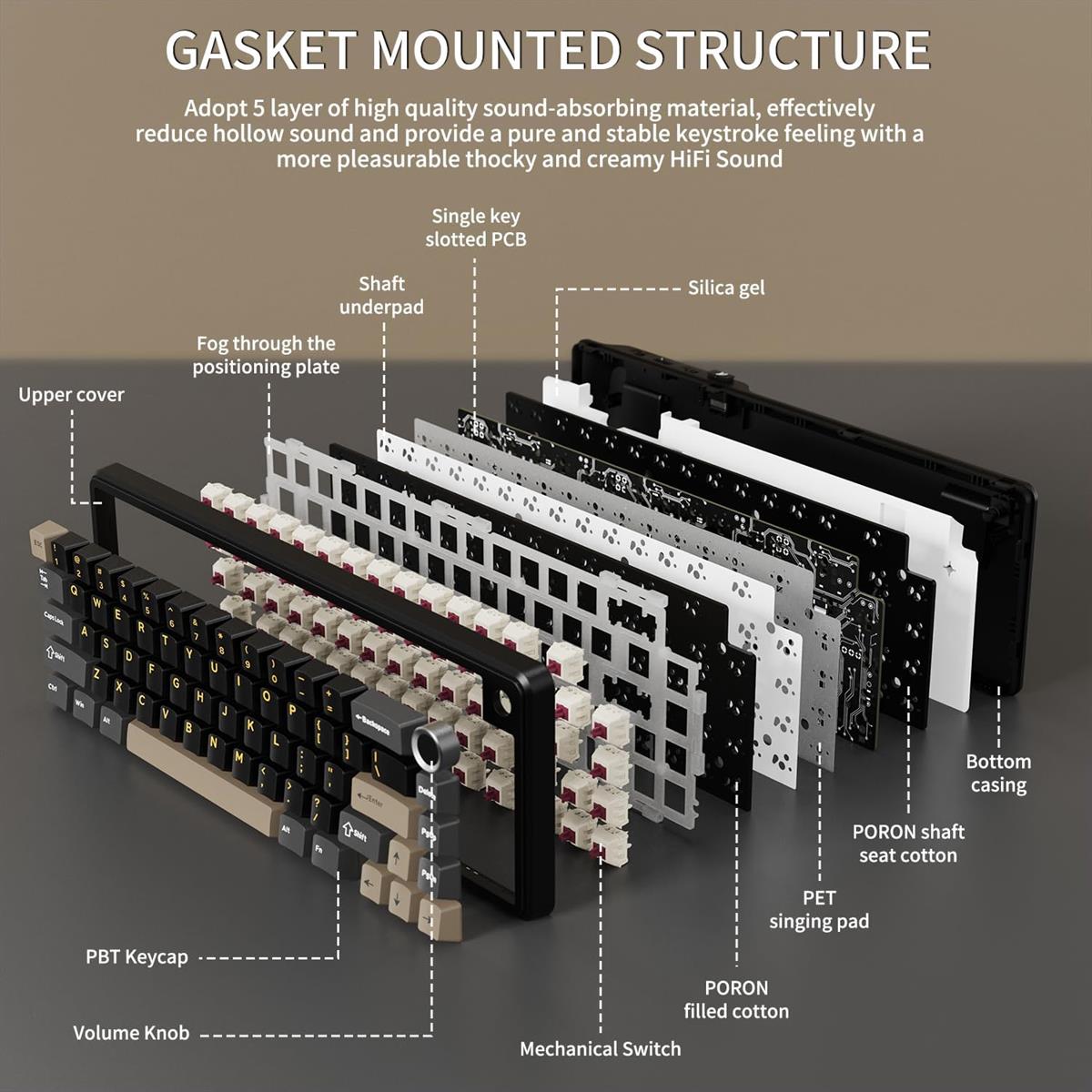 Attack Shark X66 Wireless Mechanical Gaming Keyboard