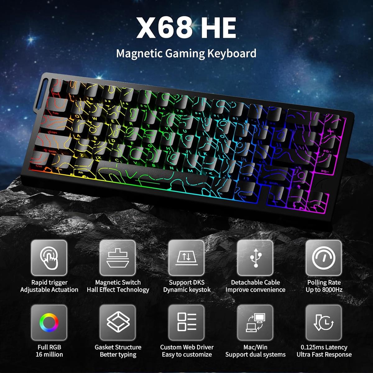 Attack Shark X820 Ultra Keyboard