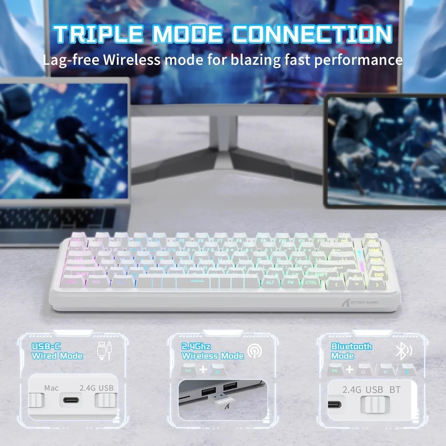 Attack Shark X82 Pro HE Keyboard