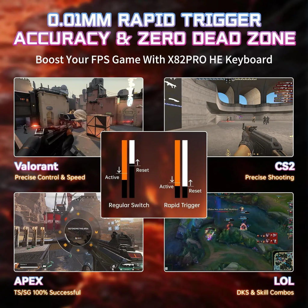Attack Shark X82 Pro HE Keyboard