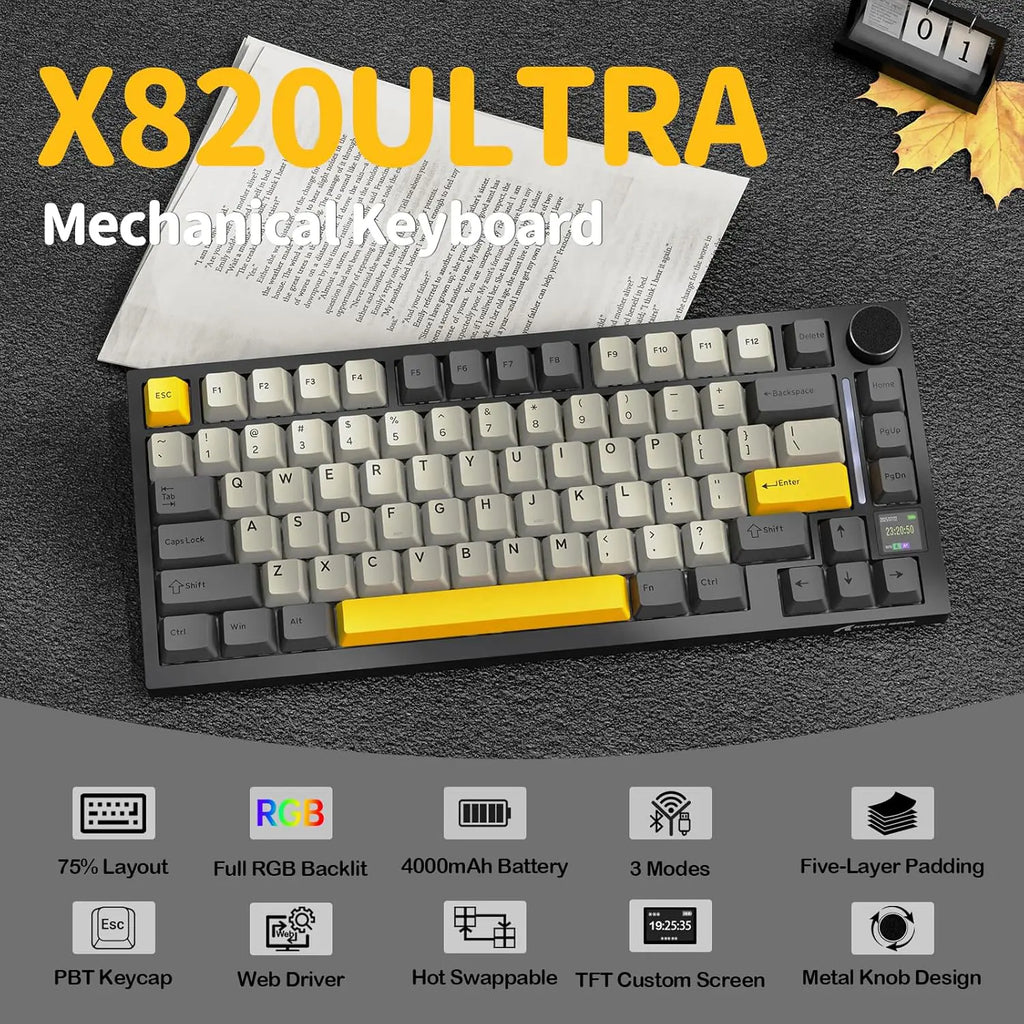Attack Shark X820 Ultra Keyboard