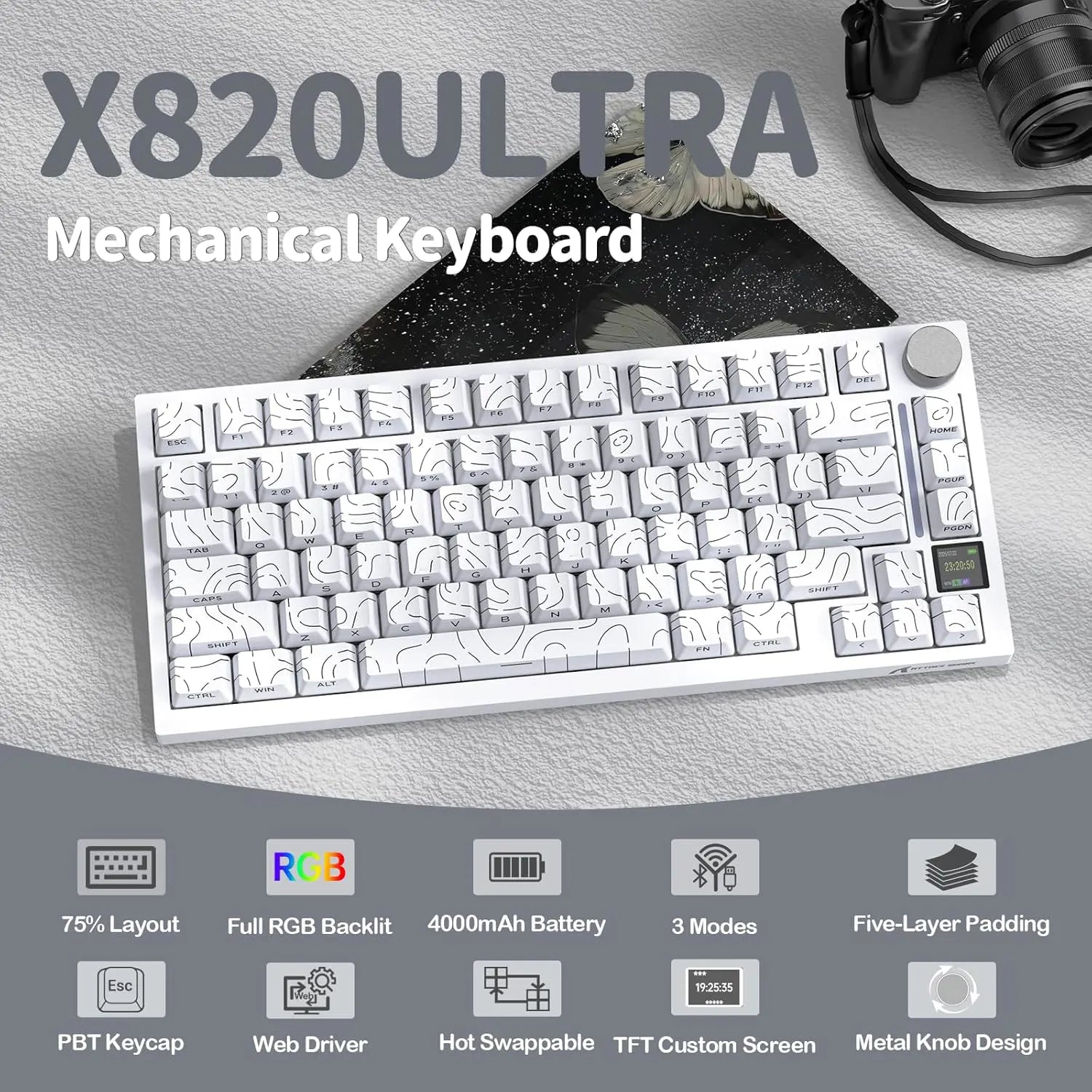 Attack Shark X820 Ultra Keyboard