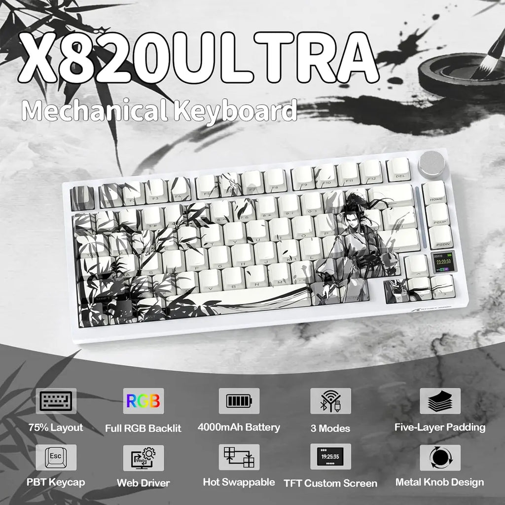 Attack Shark X820 Ultra Keyboard
