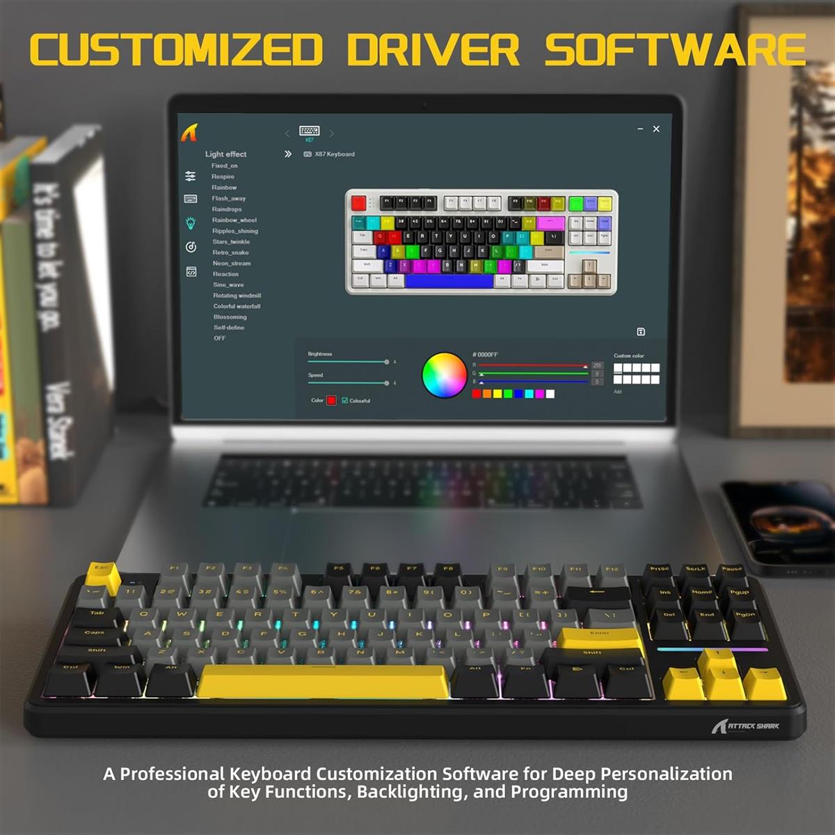 Attack Shark X87 Keyboard