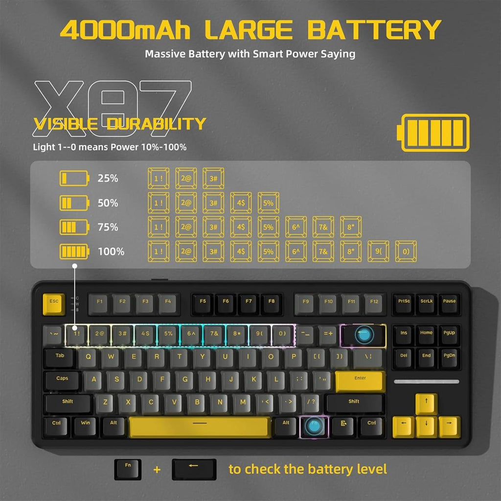 Attack Shark X87 Keyboard
