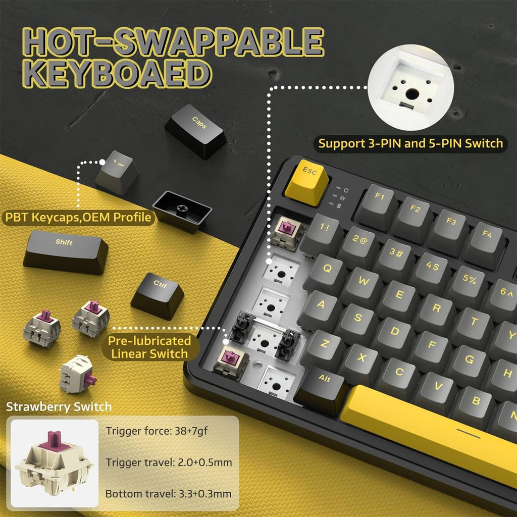 Attack Shark X87 Keyboard