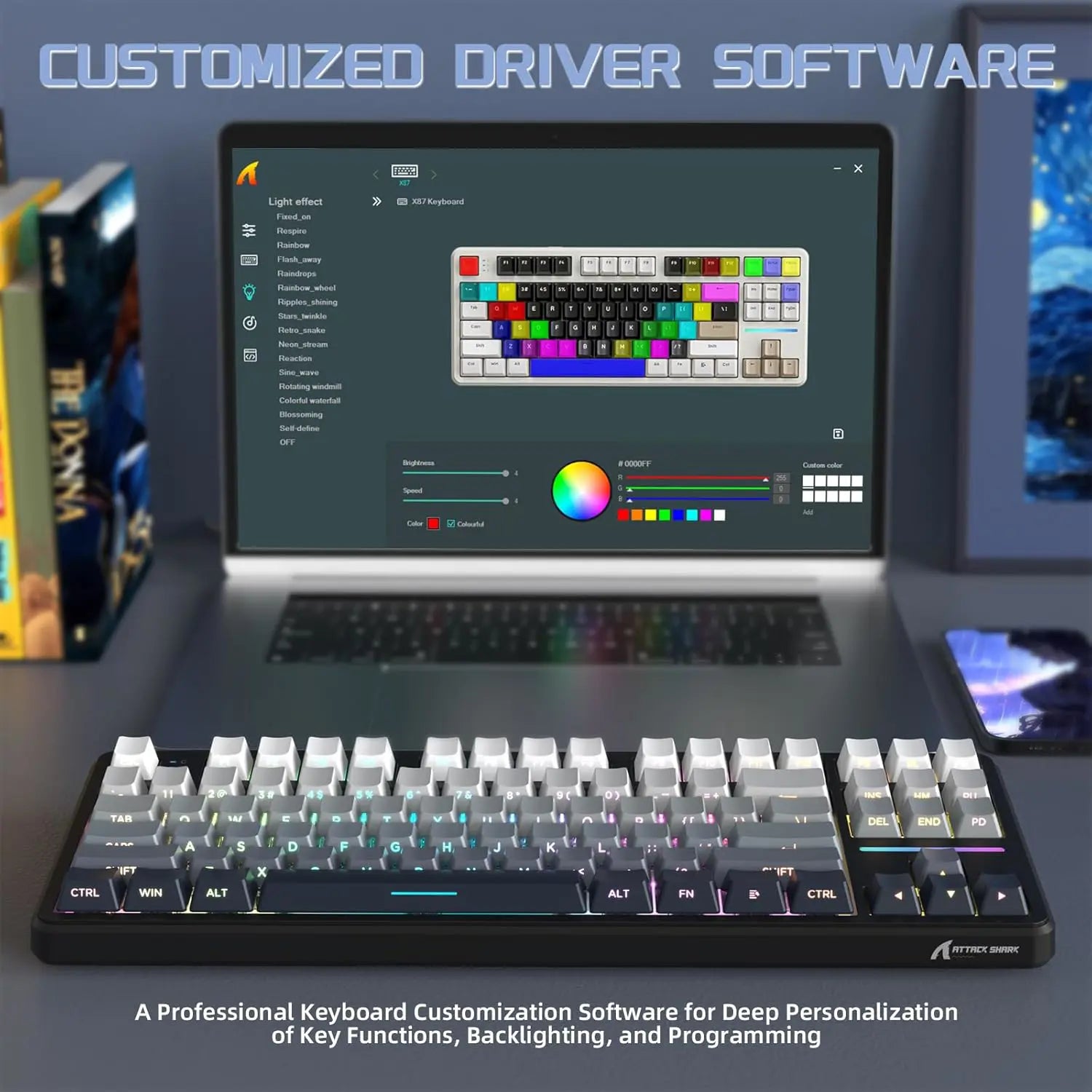 Attack Shark X87 Keyboard