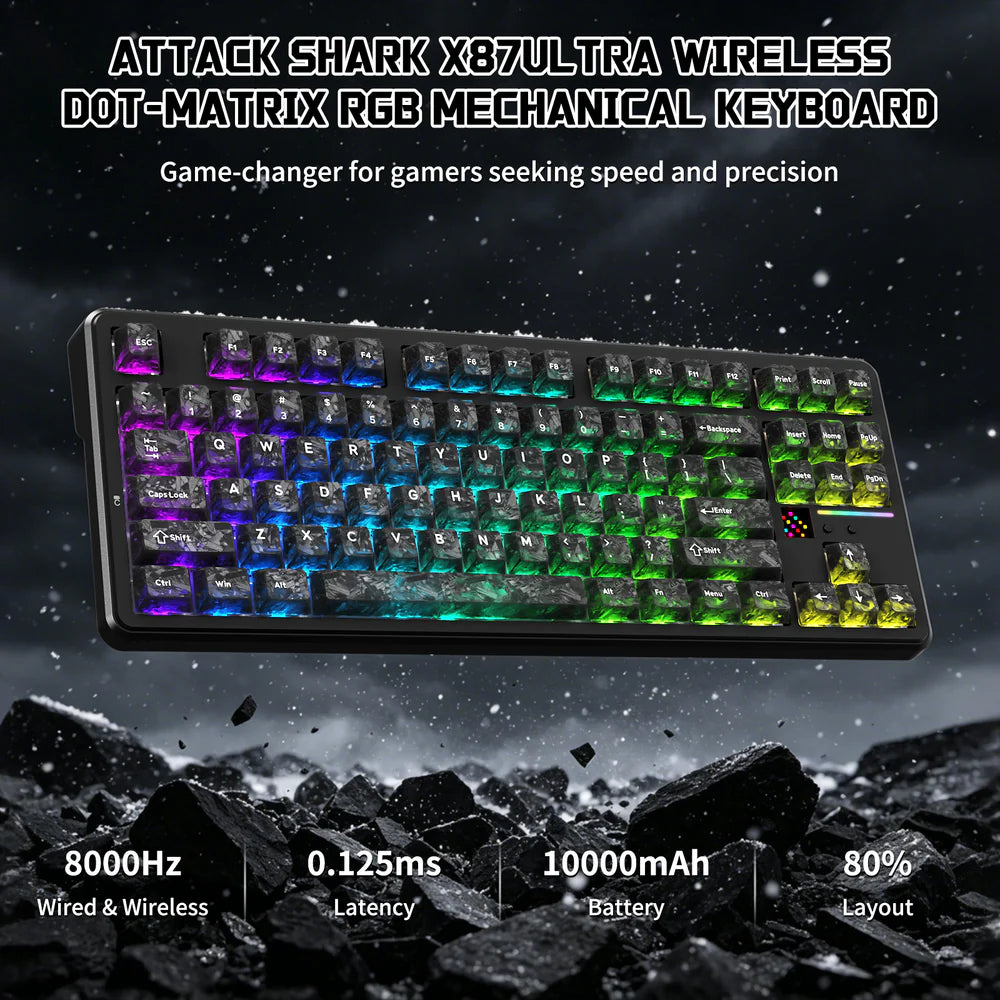 Attack Shark X87 Ultra Keyboard