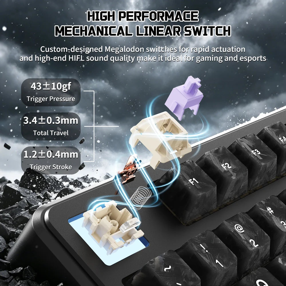 Attack Shark X87 Ultra Keyboard
