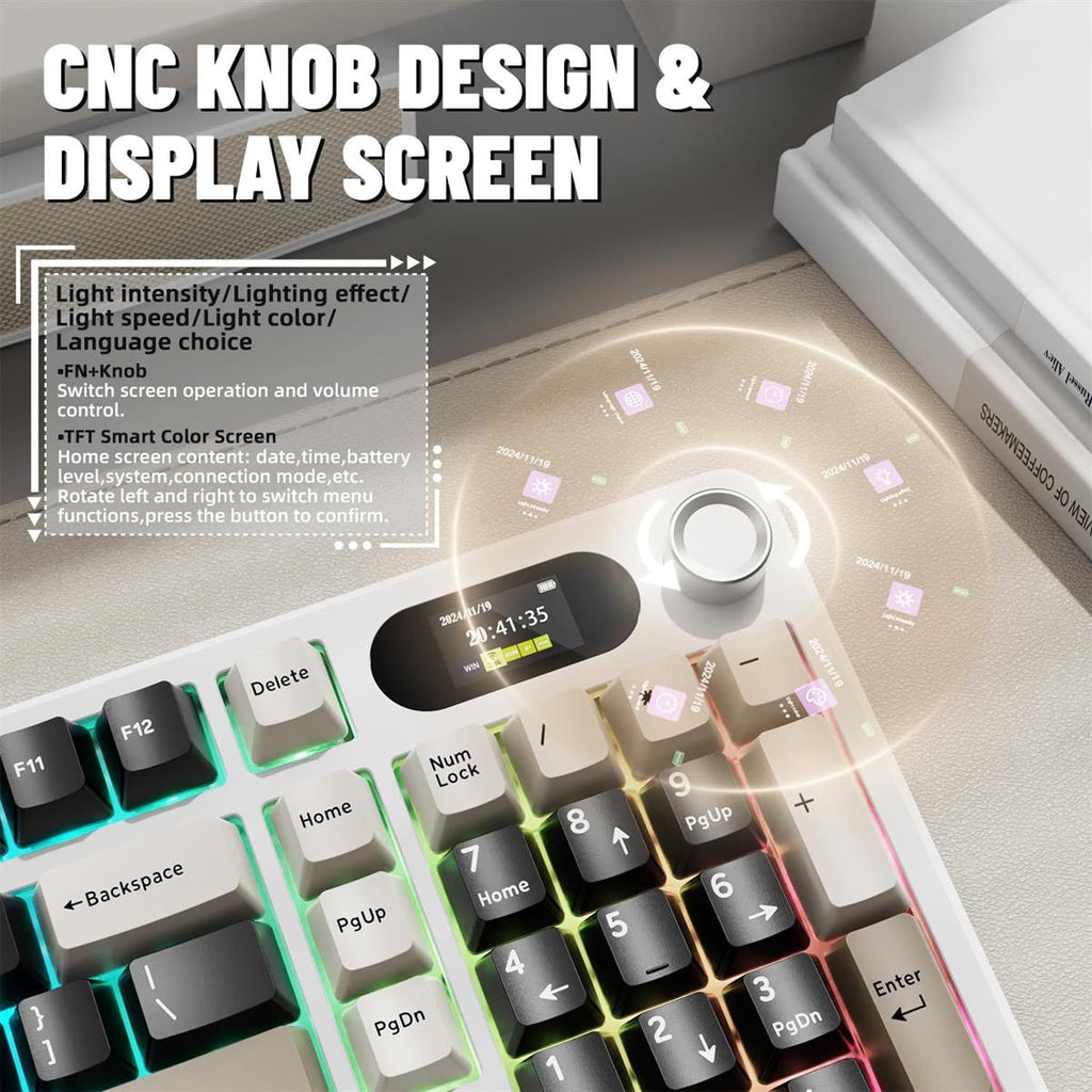 Attack Shark X98 Pro Wireless Mechanical Gaming Keyboard