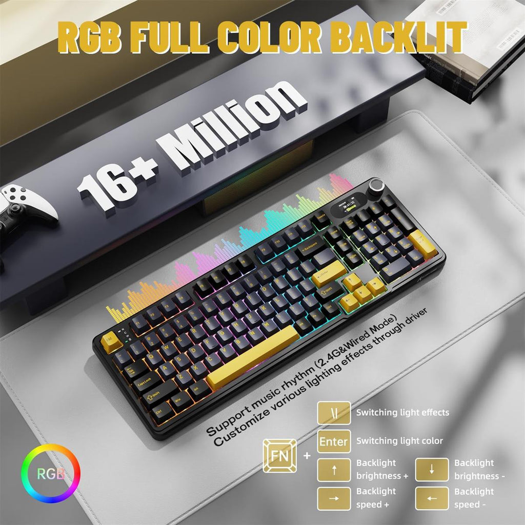 Attack Shark X98 Pro Wireless Mechanical Gaming Keyboard