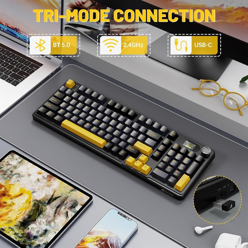 Attack Shark X98 Pro Wireless Mechanical Gaming Keyboard