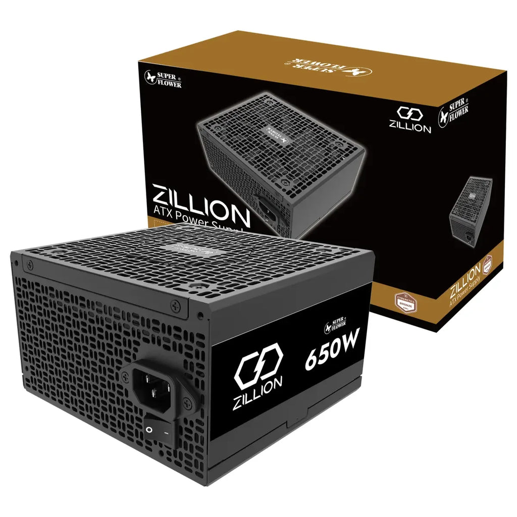 Super Flower Zillion 650W 80+ Silver Power Supply